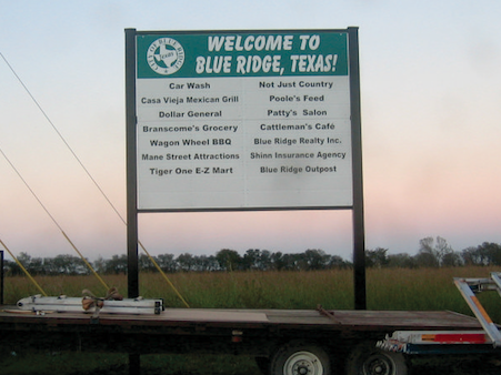 Screen ShoSign Werks Leonard TX Outdoor signs